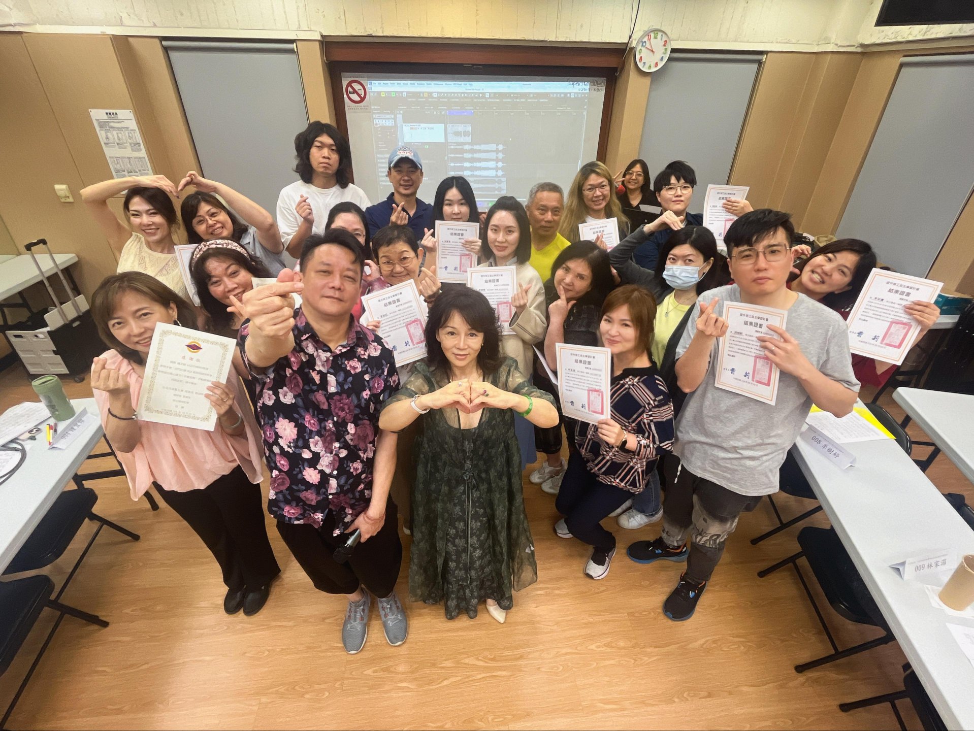 114(上)專業歌唱實戰班第01期結訓照